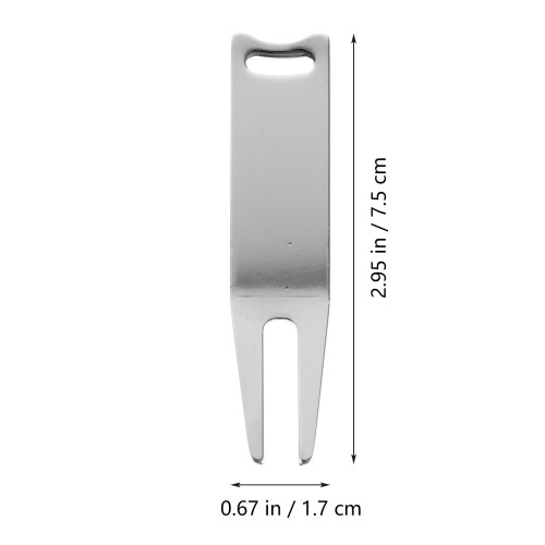 Golfaccessoires Divot Tools Metaal Ballenmarker 6 2