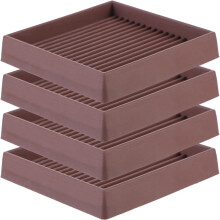 Furniture Pads Lichtbruin 4 Stuks 3,34X3,34X0,59 Inch