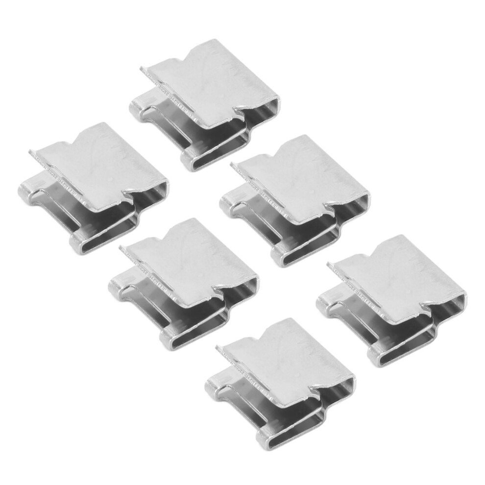 100Pcs Stainless Steel Solar Panel Cable Clips, Pv Mounting Clamp 5071353748029