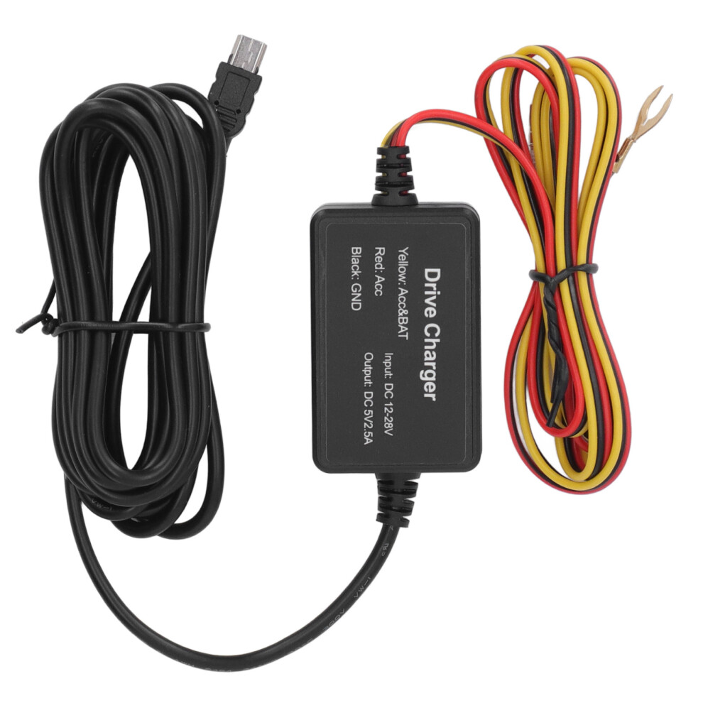 Easy Install Dash Cam Hardwire Kit For 24/7 Surveillance 12Â30V 8761353749542