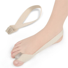 Bunion Corrector For Women & Men, Orthopedic Bunion Splint With Toe Spacers Elastic Band Pads For Hallux Valgus Size L