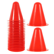 30 Kleine Rolskates 8,00X7,50X7,50 Cm Rood Stapelbaar