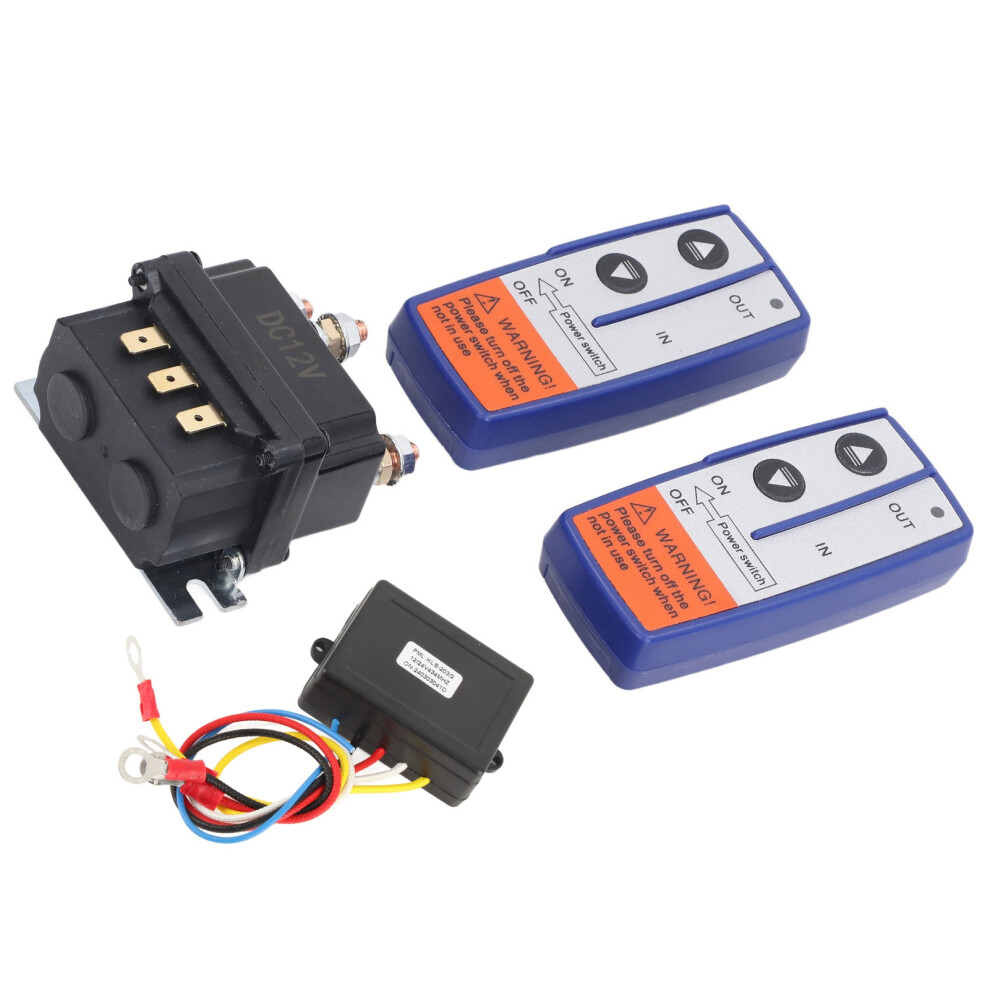 High-Efficiency 12V 250A Winch Relay Set With Remote Controller 6921353752535