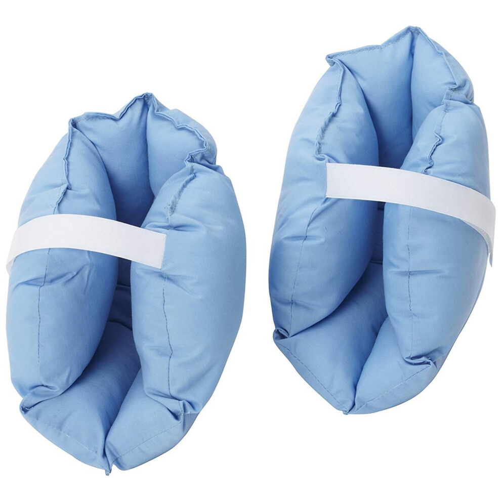 Heel Protector Pillows For Achilles Tendon Relief And Pressure From Sores And Ulcers Blue
