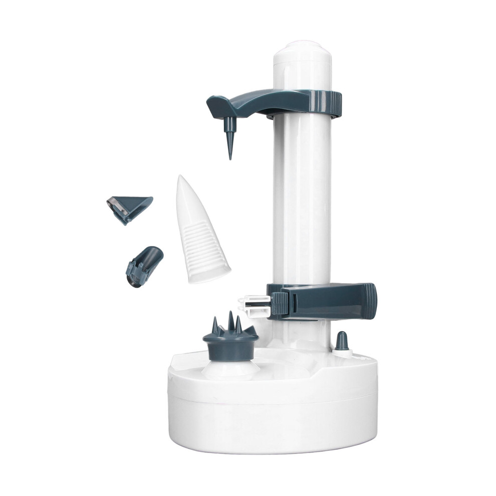 (White) Electric Standing Peeler Automatic Rotating Cutter White-image-OPC-PM27QMB-NEW