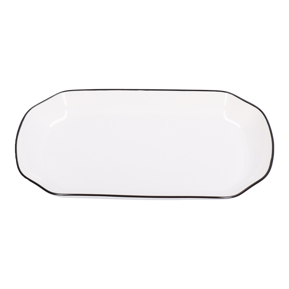 12in White Ceramic Dinner Plate 550ml Noodle Soup Kitchen Tableware-image-OPC-PM27QYD-NEW