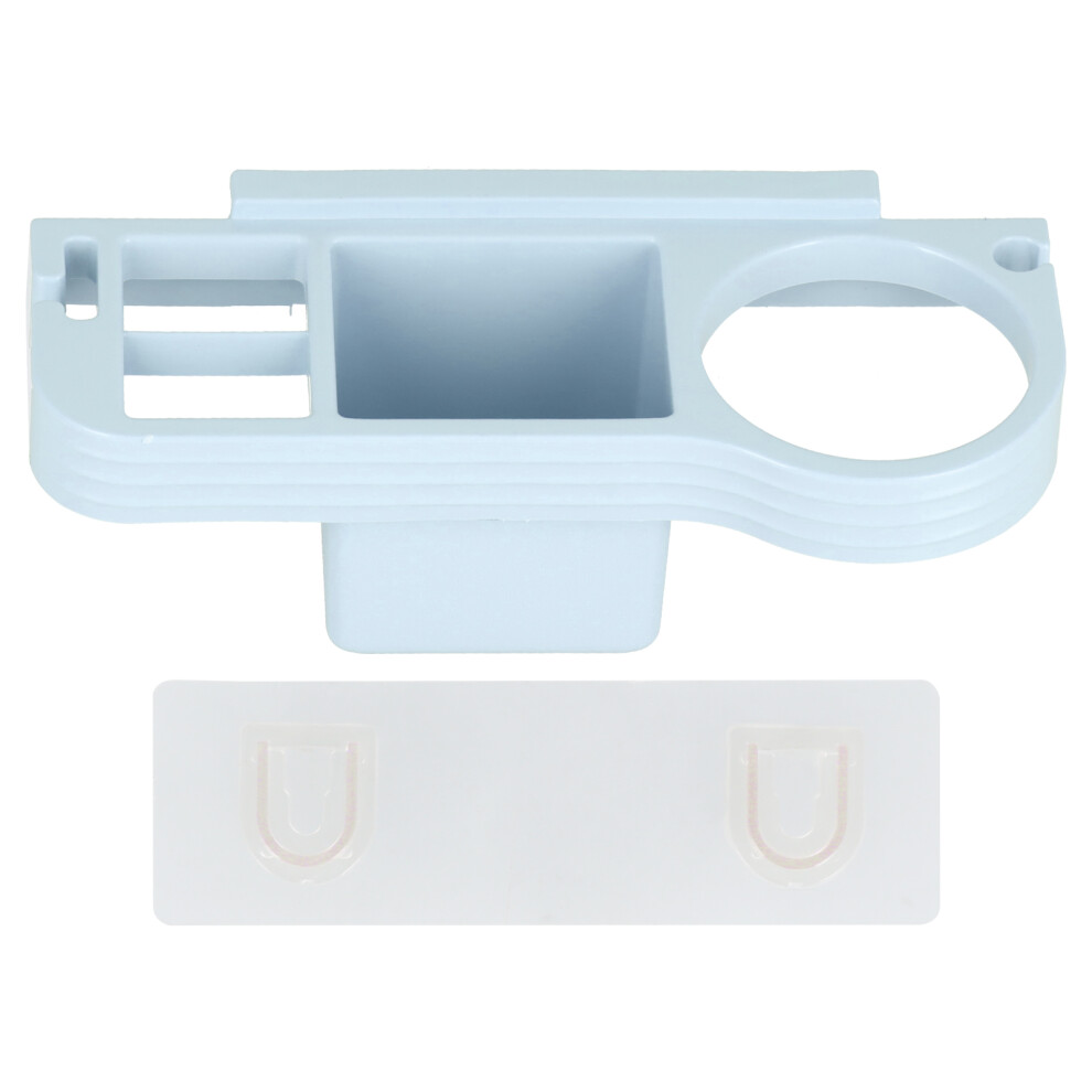 (Pink) Punch Free Hair Dryer Bracket Hands Free Curly Hair Holder Blue-image-OPC-PM27RP9-NEW