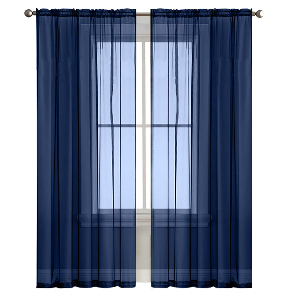 Sheer Curtains High Density Voile Panels for Living Room Bedroom-image-OPC-PM27ZBX-NEW
