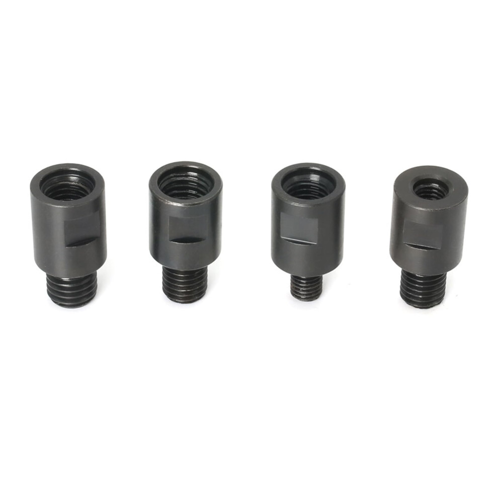 Angle Grinder Converter Adapter 5/8-11 To M14 Male, 4-Piece Set, Drill Bit And Polisher Interface For Use 9354506218454