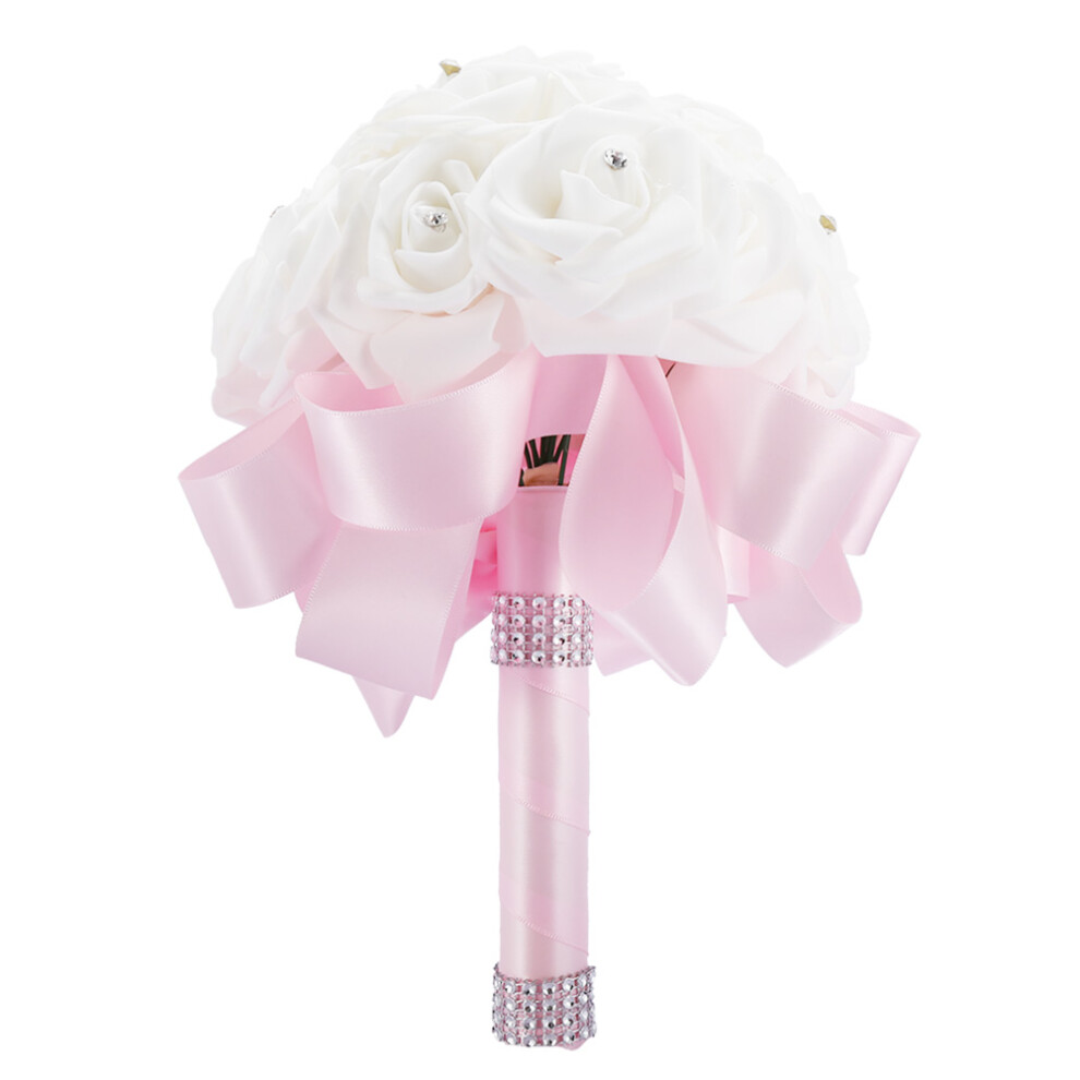 Bridal Artificial Bouquet Flowers Pink-image-OPC-PM289ZJ-NEW