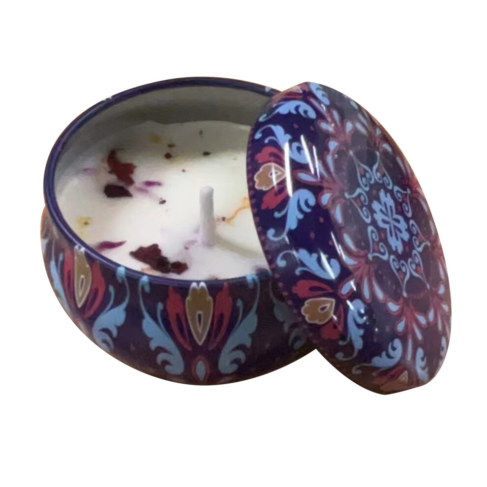 (D206) Scented Candle Long Lasting Soy Wax Aromatherapy Dried Flower-image-OPC-PM28JRQ-NEW