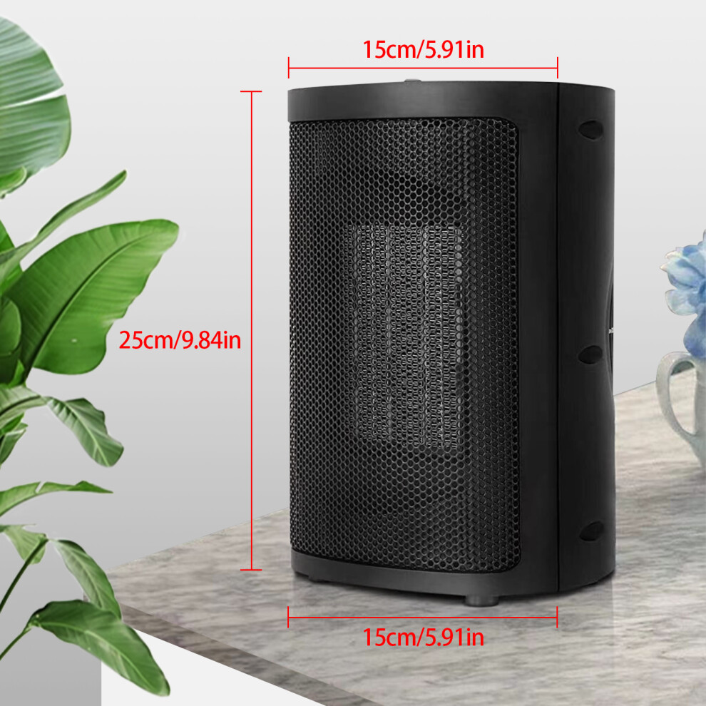 Aoresac Portable Electric Space Heater 750W/1500W 2 Speeds PTC-image-OPC-PM28KB6-NEW