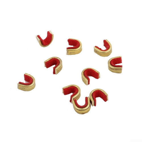 Buckled Clip Bow String Nocking System 6-Piece Set Compatible With Standard Bow Strings For Stability