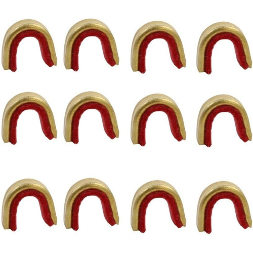 Buckled Clip Bow String Nocking System 6-Piece Set Compatible With Standard Bow Strings For Stability 1
