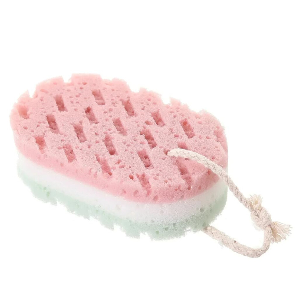 Soft Bath Sponge One Piece Body Scrub Massage Brush Skin Scrubber Washcloth Exfoliating Shower Accessory
