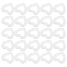 50St Hartvormige Foam Versiering Voor Bruiloft En Knutselen