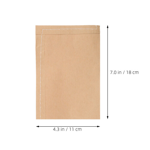 100 Zadenzakje Kraftpapier Kaki 2