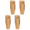 Fry Cups Frites Becher Kraftpapier 50 4