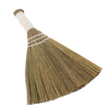 Handheld Broom Miscanthus Whisk Broom With Comfortable Grip For Efficient Debris Removal On Hardwood And Tile Surfaces