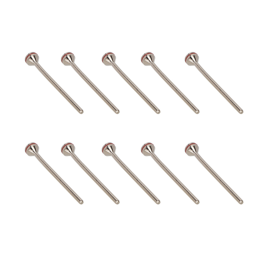 10pcs Stainless Steel Dental Mandrel Shank for Rotary Polishing Machine
