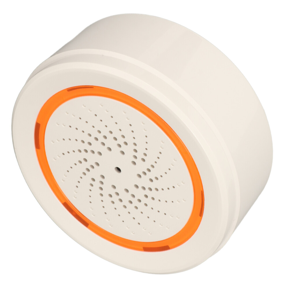 Smart Siren Alarm 90Db, Zigbee Wireless Home Security Sensor, White 4651353755398