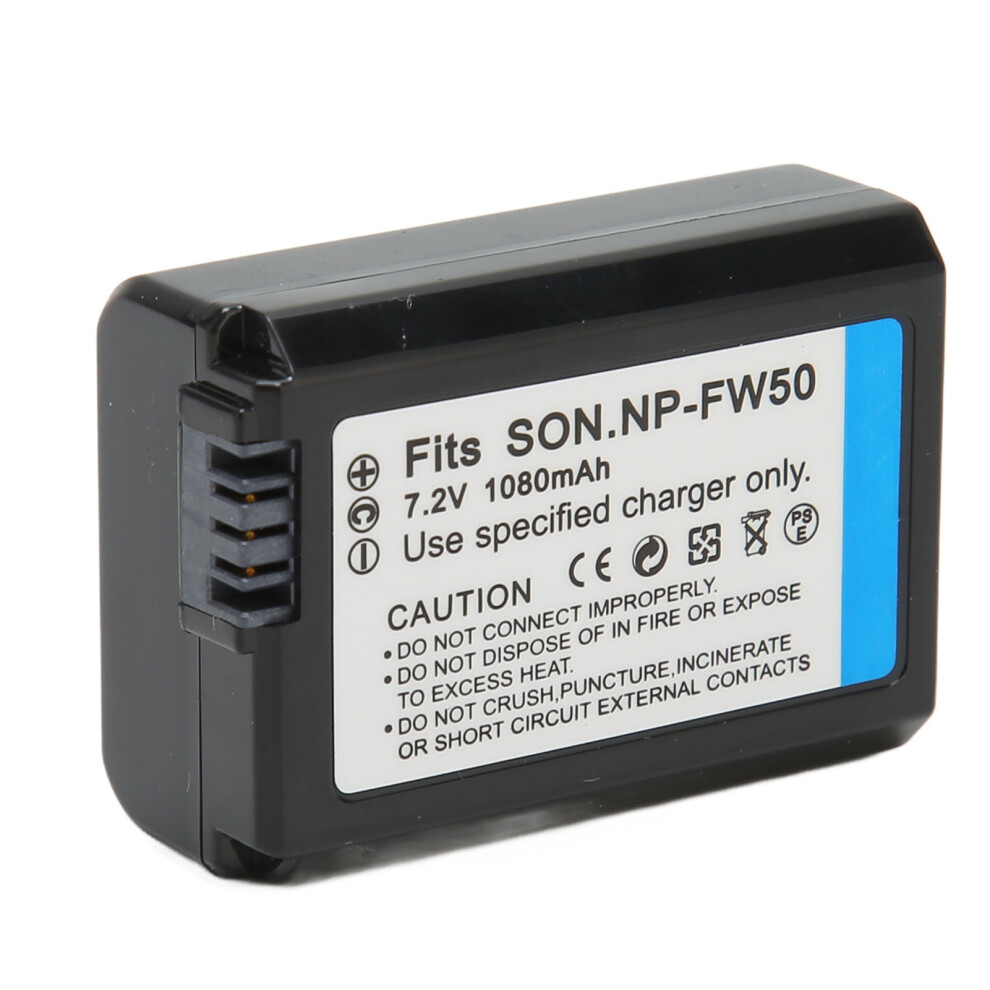 Np Fw50 Lithium Ion Battery 1080Mah For A6000 A6400 A7m2 Cameras 7891353755432