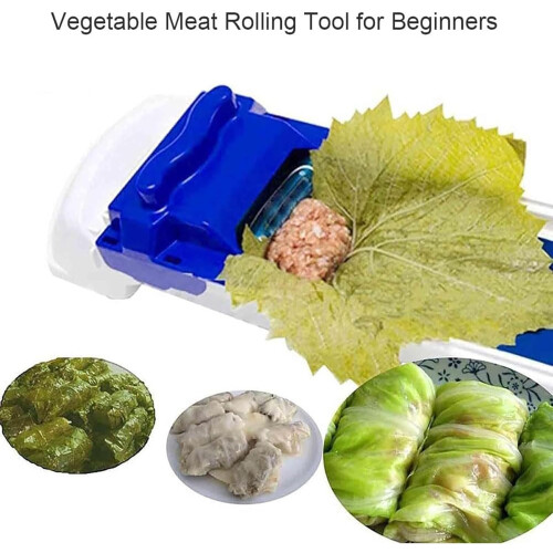 Grape Leaves Rolling Machine Sarma Maker For Home Cooks Uniform Stuffing Vegetable And Meat Roller 2
