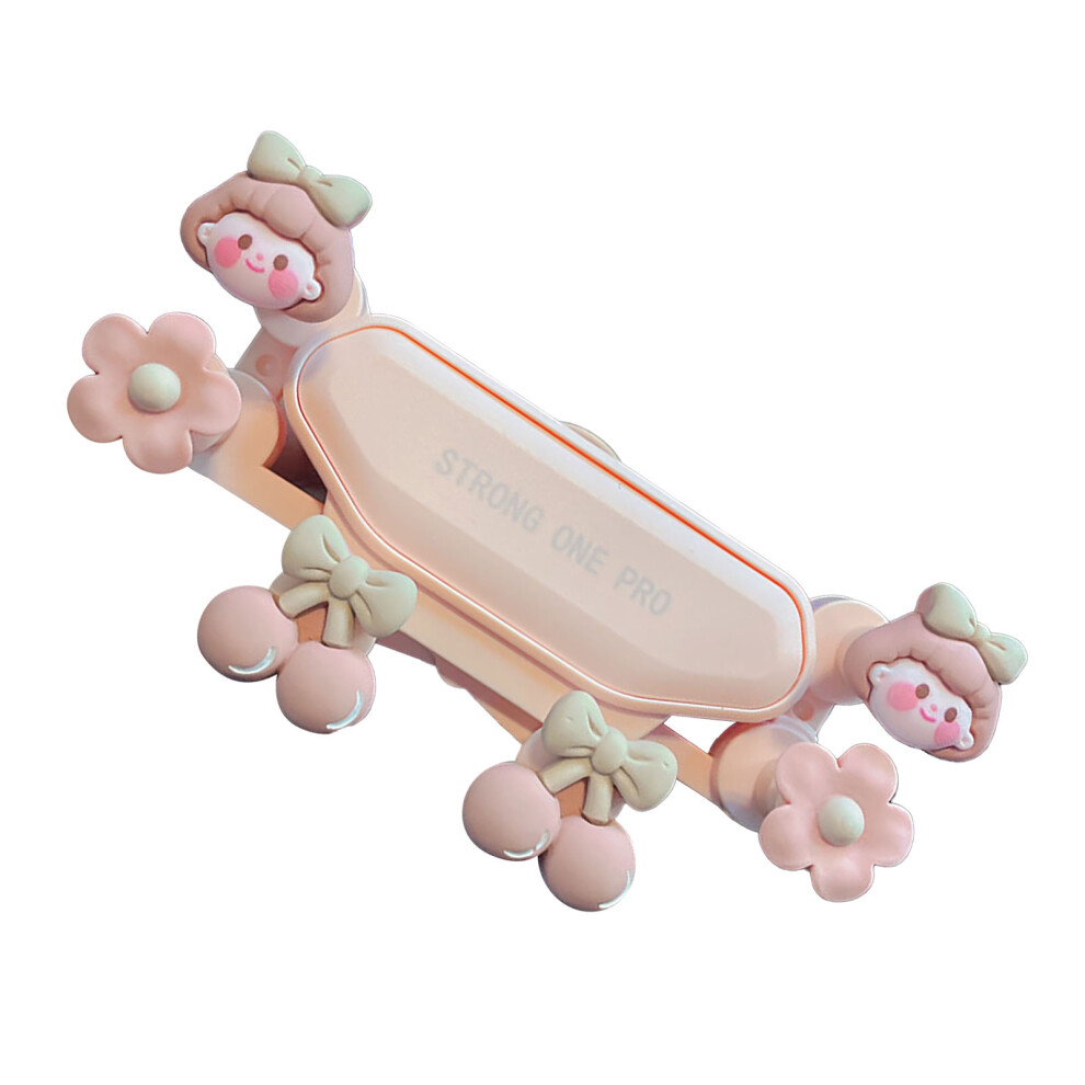 Shockproof Flexible Phone Mount For Ios 4-7In, Low Noise, Cute Design Pink 8761353756328