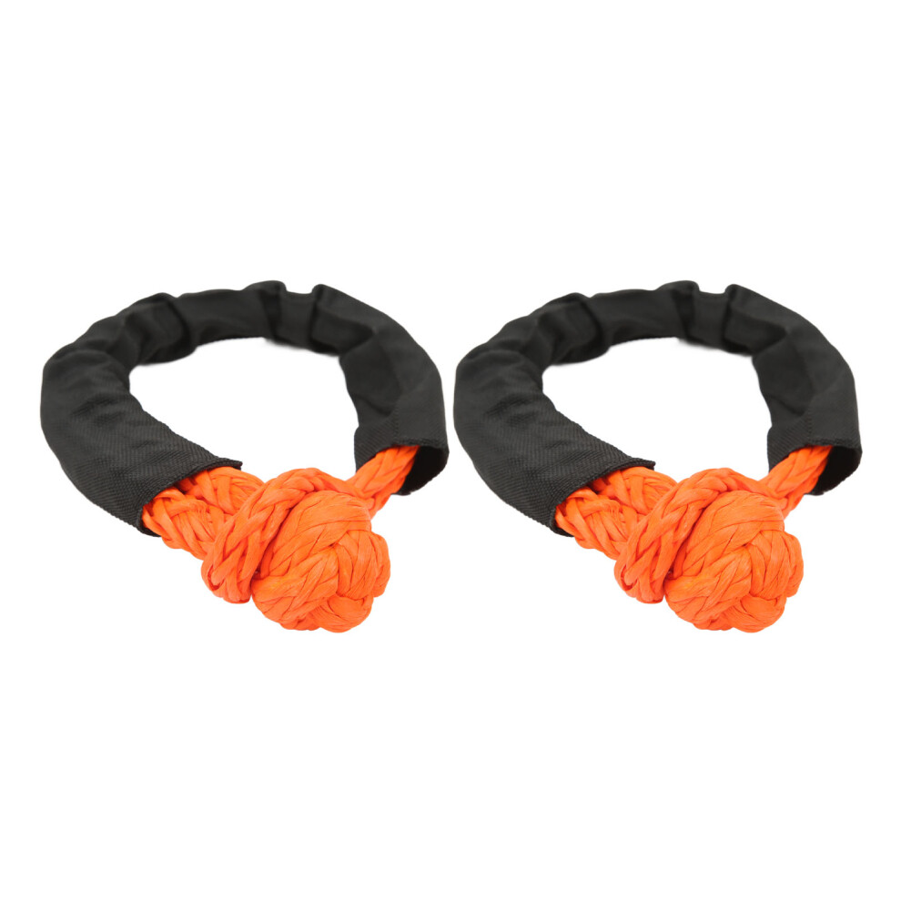 8Mm Soft Shackle Recovery Rope 7T Load Lightweight For Boating Camping Orange 9421353756757