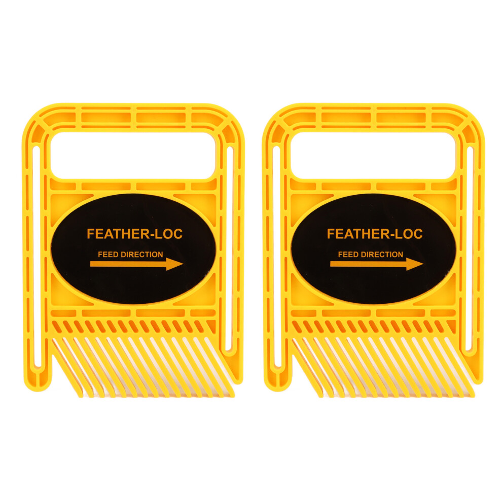 Adjustable Featherboard For Table Saw & Router Fences, Yellow, Abs 4671353757536