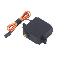15kg Waterproof RC Servo with Copper Gear for 1/7 Cars Black