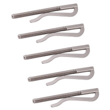 Geldsprung-Klemmen 5er Pack Langlebige DIY-Doppel-Falttasche-Reparaturwerkzeuge