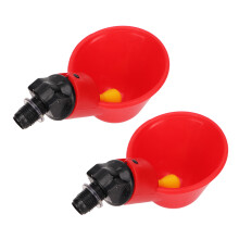 ABS Material Chicken Water Feeder Kit with Drill & Screws for Birds