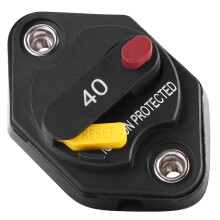 40A Wasserfester manueller Sicherungsautomat Schalter für Auto, Boot, Wohnmobil