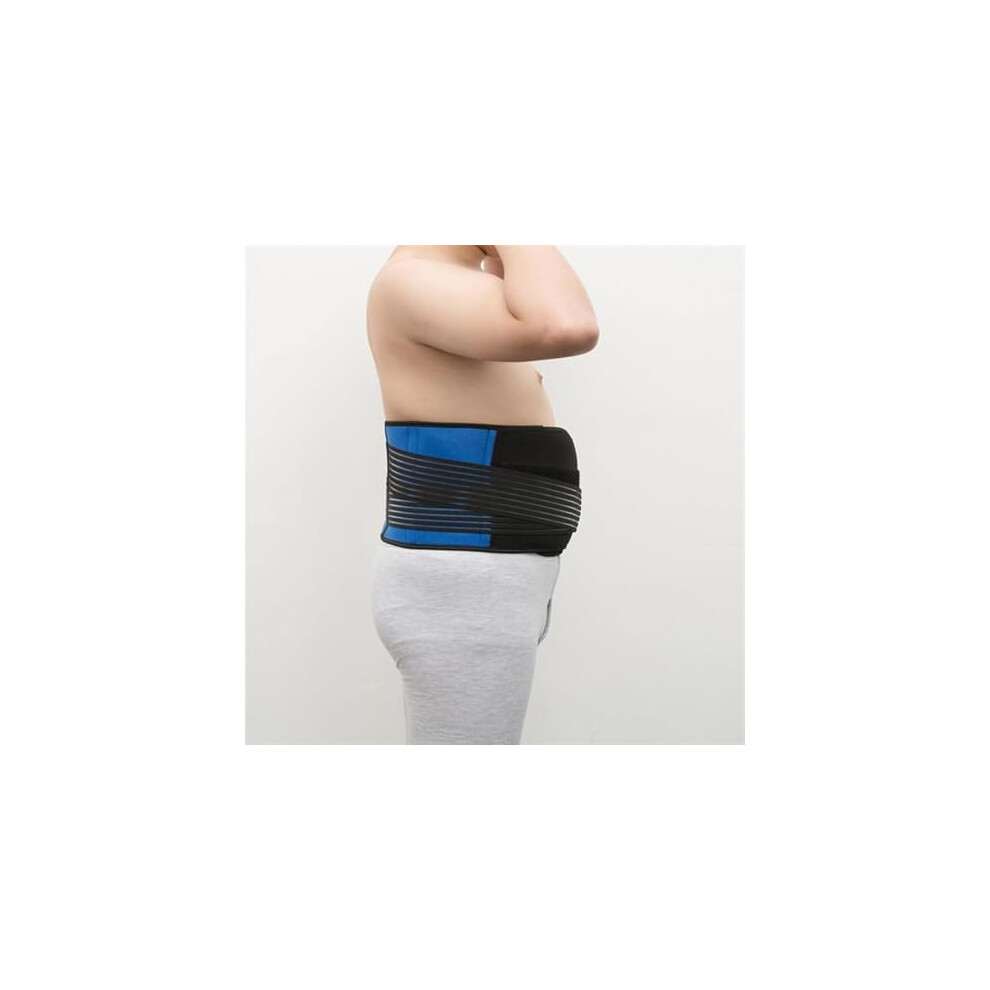 Back Brace Lumbar Support Belt 2XL Unisex For Men And Women, Back Pain Relief, Herniated Disc