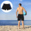 Schwimmshorts Polyester Für Herren 1 Set 2