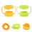 4 Sets Zubehör Milchflaschengriff PP Weithals 3