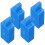 4 Stuks Abs Piano Demper Blauwe Demperblokken 7