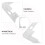 10 Stuks Wandpaneel Afdekplaat Afdichting 6