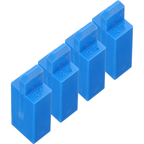 4 Stuks Abs Piano Demper Blauwe Demperblokken 2