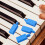 4 Stuks Abs Piano Demper Blauwe Demperblokken 10
