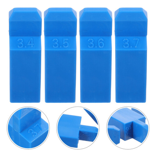 4 Stuks Abs Piano Demper Blauwe Demperblokken 1