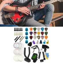66-teiliges Gitarren-Zubehör-Set: 0,75 mm / 1 mm Farbe