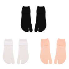 Ankle Slipper Velvet 3 Paar 9,8x2,9 Zoll