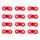 12 Windseil Schnappverschluss Aluminium Seil 1