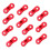 12 Windseil Schnappverschluss Aluminium Seil 4
