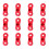 12 Windseil Schnappverschluss Aluminium Seil 5
