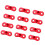 12 Windseil Schnappverschluss Aluminium Seil 2