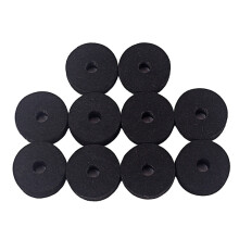 10 Stuks Felt Cover Felt Ring Cymbaalstandaard Felt Ring Zwart
