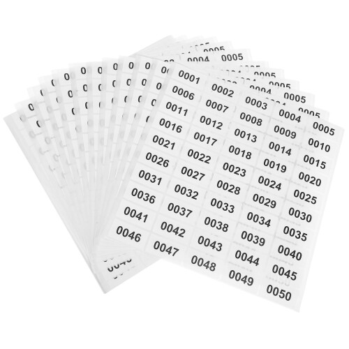 20 Aaneengesloten Genummerde Stickers Digitaal 1